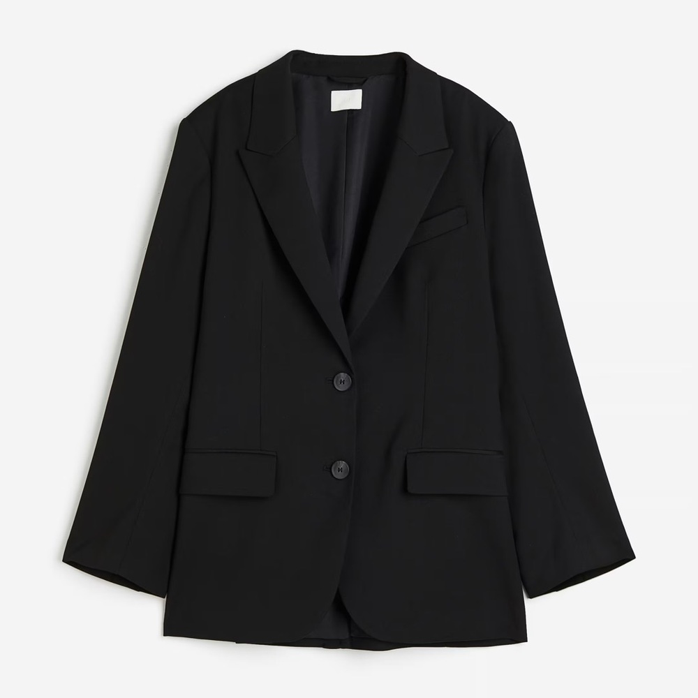 H&M Oversized Black Blazer